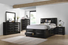 Load image into Gallery viewer, Briana California King Platform Storage Bed Black