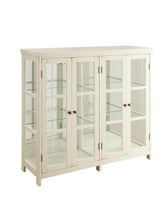 Load image into Gallery viewer, Sable 4-door Display Accent Cabinet White