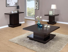 Load image into Gallery viewer, Reston Pedestal Sofa Table Cappuccino