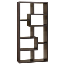Load image into Gallery viewer, Theo 10-shelf Bookcase Cappuccino