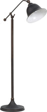 Load image into Gallery viewer, Eduardo Bell Shade Floor Lamp Dark Bronze