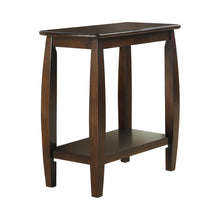 Load image into Gallery viewer, Raphael 1-shelf Chairside Table Cappuccino