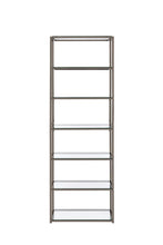 Load image into Gallery viewer, Kate 6-shelf Bookcase Black Nickel