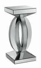 Load image into Gallery viewer, Amalia Square End Table with Lower Shelf Clear Mirror