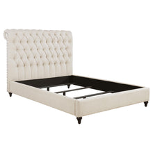 Load image into Gallery viewer, Devon Tufted Upholstered California King, Eastren King, &amp; Queen Bed Beige image