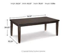 Load image into Gallery viewer, Haddigan Dining Extension Table