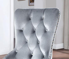 Load image into Gallery viewer, ADALIA Wingback Chair (2/CTN), Silver/Dark Gray