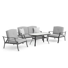 Load image into Gallery viewer, Adele 5 Pc. Conversation Set w/ Adjustable Chairs