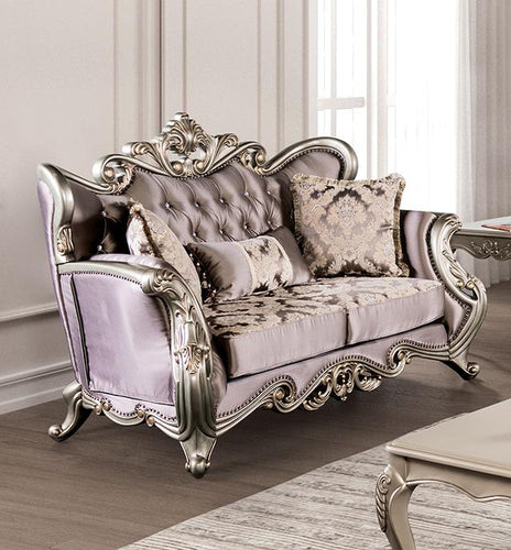 Albacete Loveseat Campage & Walnut