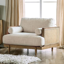 Load image into Gallery viewer, ALESUND Chair, Beige/Light Oak Natural &amp; Brown