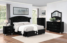Load image into Gallery viewer, Zohar Bed Black &amp; Pink