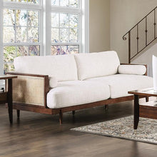 Load image into Gallery viewer, ALESUND Sofa, Beige/Light Oak, Natural &amp; Brown