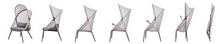 Load image into Gallery viewer, Alverta Foldable Chair Grey &amp; Black (2/Ctn)