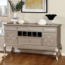 Load image into Gallery viewer, Amina Grey &amp; Gold 66&quot; Dining Table
