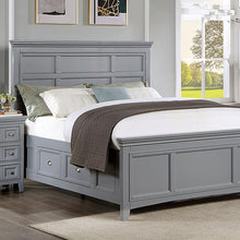 Load image into Gallery viewer, CASTLILE Queen Bed, Gray