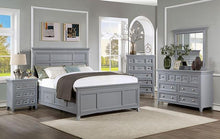 Load image into Gallery viewer, CASTLILE Queen Bed, Gray