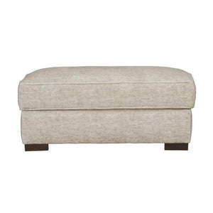 ARDENFOLD Ottoman, Beige & Gray