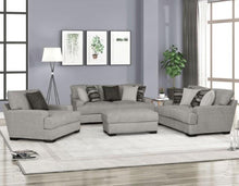 Load image into Gallery viewer, ARDENFOLD Ottoman, Beige &amp; Gray