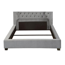 Load image into Gallery viewer, Cayla Cal.King, E.King, &amp; Queen Bed Silver &amp; Grey