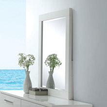 Load image into Gallery viewer, Christie Glossy White Mirror