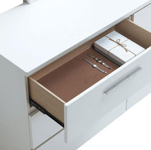 Load image into Gallery viewer, Christie Glossy White Night Stand