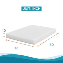 Load image into Gallery viewer, Artemisia 10" Memory Foam Mattress White