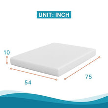 Load image into Gallery viewer, Artemisia 10" Memory Foam Mattress White