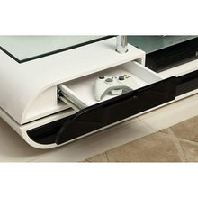 Load image into Gallery viewer, Evos Black/White 63&quot; TV Console