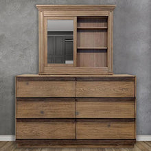 Load image into Gallery viewer, COIMBRA Rustic Natural Tone Dresser