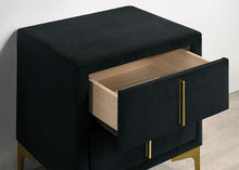 Load image into Gallery viewer, FLORIZEL Night Stand, Black