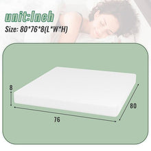 Load image into Gallery viewer, Coreopsis 8&quot; E.King Memory Foam Wave Comfort