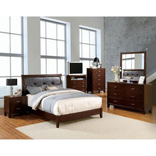 Load image into Gallery viewer, Enrico Bed Brown, Grey, &amp; Black