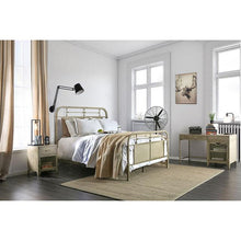 Load image into Gallery viewer, Haldus Cal.King, E.King, &amp; Twin Bed White, Ivory, &amp; Red