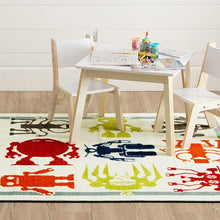 Load image into Gallery viewer, BARON 5&#39; X 8&#39;, Area Rug, Robots, Multi/Ivory