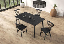 Load image into Gallery viewer, Beale Dining Table Walnut &amp; Black