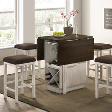 Load image into Gallery viewer, BINGHAM Counter Ht. Table w/ 2 x 15&quot; Leaves