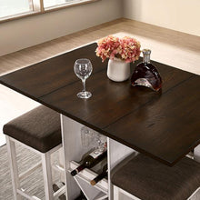 Load image into Gallery viewer, BINGHAM Counter Ht. Table w/ 2 x 15&quot; Leaves