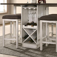 Load image into Gallery viewer, BINGHAM Counter Ht. Table w/ 2 x 15&quot; Leaves