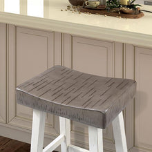 Load image into Gallery viewer, Biasca 29" Stool (2/CTN) White, Brown, &amp; Black