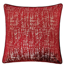 Load image into Gallery viewer, Belle Beige 20&quot; X 20&quot; Pillow, Beige, Multi, Purple, Red