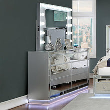 Load image into Gallery viewer, BELLADONNA Dresser w/ LED, Silver