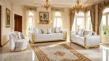 Load image into Gallery viewer, Valdosta Chair Black &amp; Beige