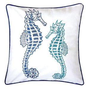 Lorrie Blue 20" X 20" Pillow, Blue