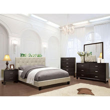 Load image into Gallery viewer, LEEROY Cal.King, E.King, &amp; Full Bed Ivory &amp; Gray