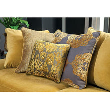 Load image into Gallery viewer, Viscontti Gold/Gray Sofa, Gold