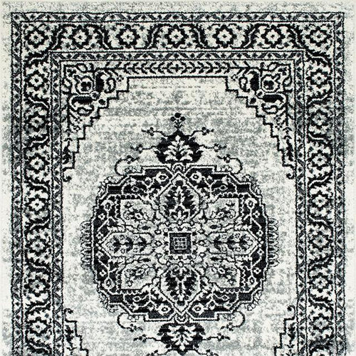Serang Gray/Black 5' X 7' Area Rug
