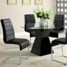 Load image into Gallery viewer, Mauna Black Round Dining Table