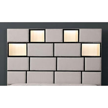 Load image into Gallery viewer, Gemma Beige/Black Cal.King Bed