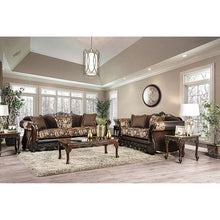 Load image into Gallery viewer, Newdale Brown/Gold Sofa