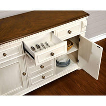 Load image into Gallery viewer, SABRINA Off White/Cherry Server, Cherry &amp; White